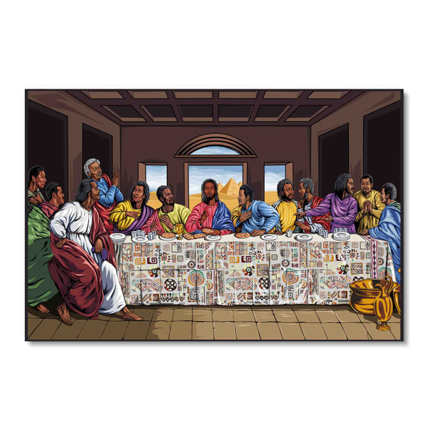 Red Barrel Studio® The Last Supper, African American Art, Religious